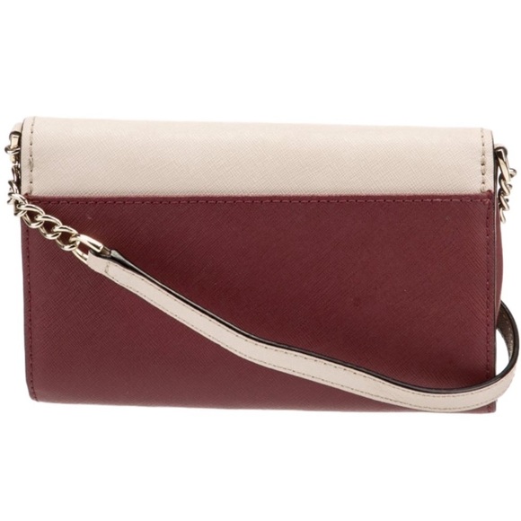 kate spade Handbags - Kate Spade Chain-Link Saffiano Leather Crossbody Bag. See photo -authentication.